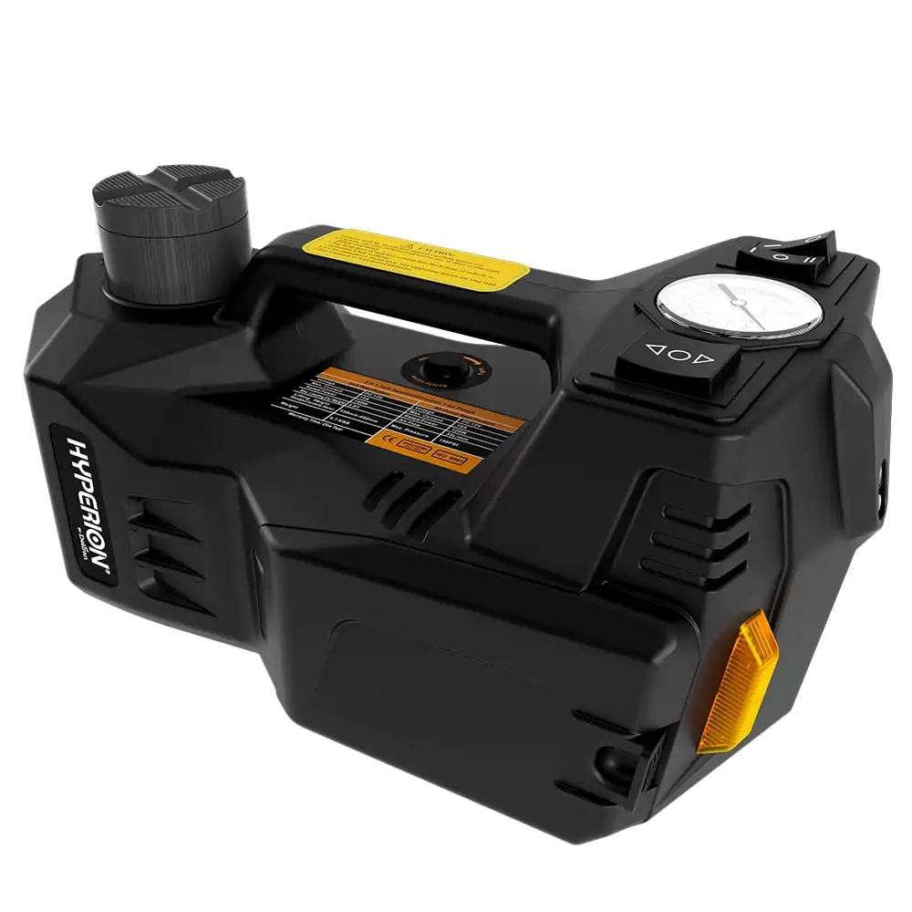 

Lift-Assist 12V Portable Hydraulic Floor Jack with Tire Inflator