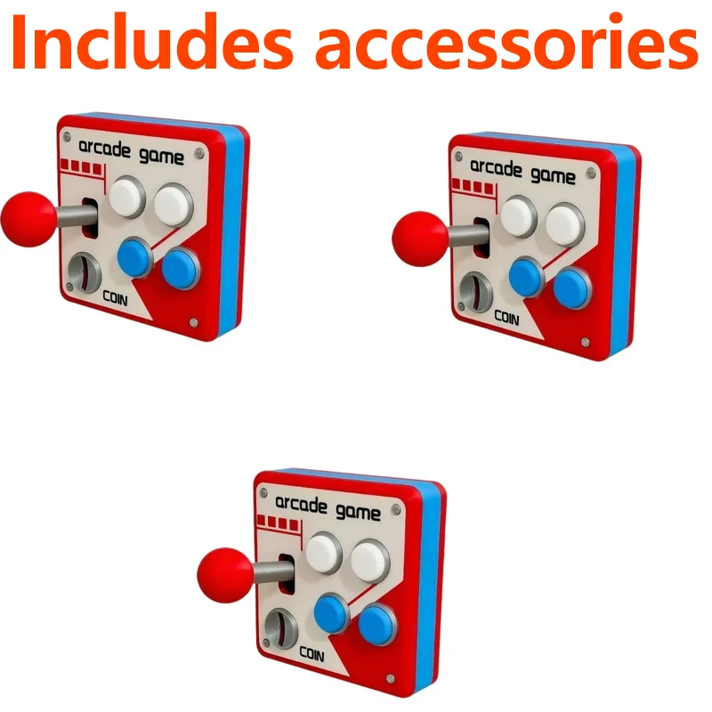 Nieuwigheid Retro Arcade Joystick Lichtschakelaar Cover 3D Gedrukt Punch Free Wall Decor Uniek Housewarming Verjaardagscadeau