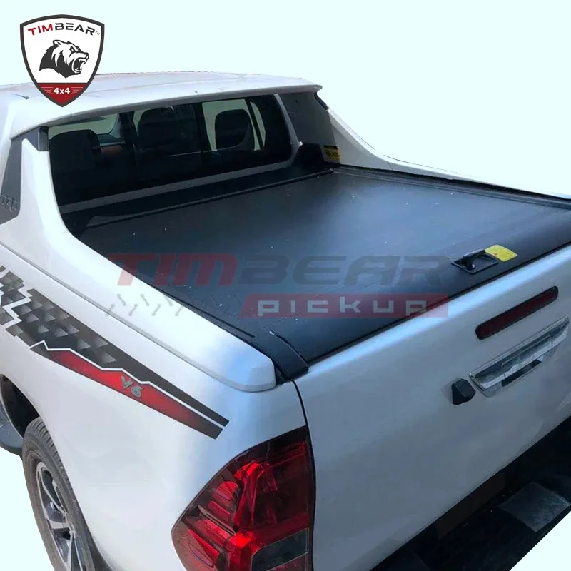 

4X4 Pickup Truck Retractle Roller Lid Shutter Tonneau Cover Hilux Rocco Vigo 2008-2024