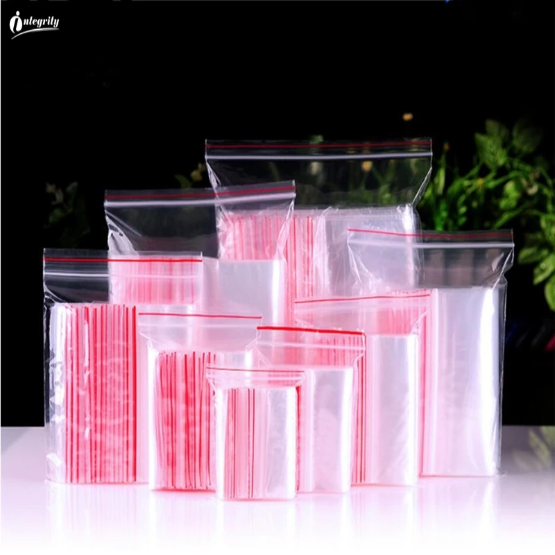 

INTEGRITY 3000Pcs 6*9Cm High Quality Zipper Clear Self Sealing Plastic Packaging Supplies Gift Sundries Storage Waterproof Bags