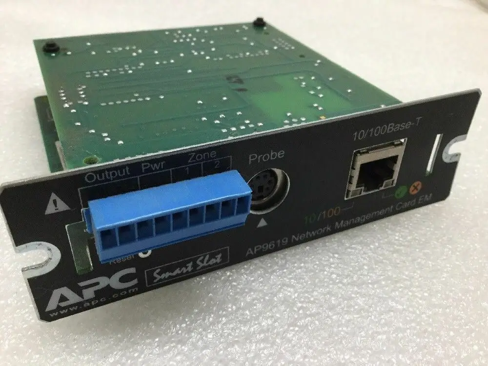 

For APC UPS AP9618 10/100 Network Management Card EM AP9619