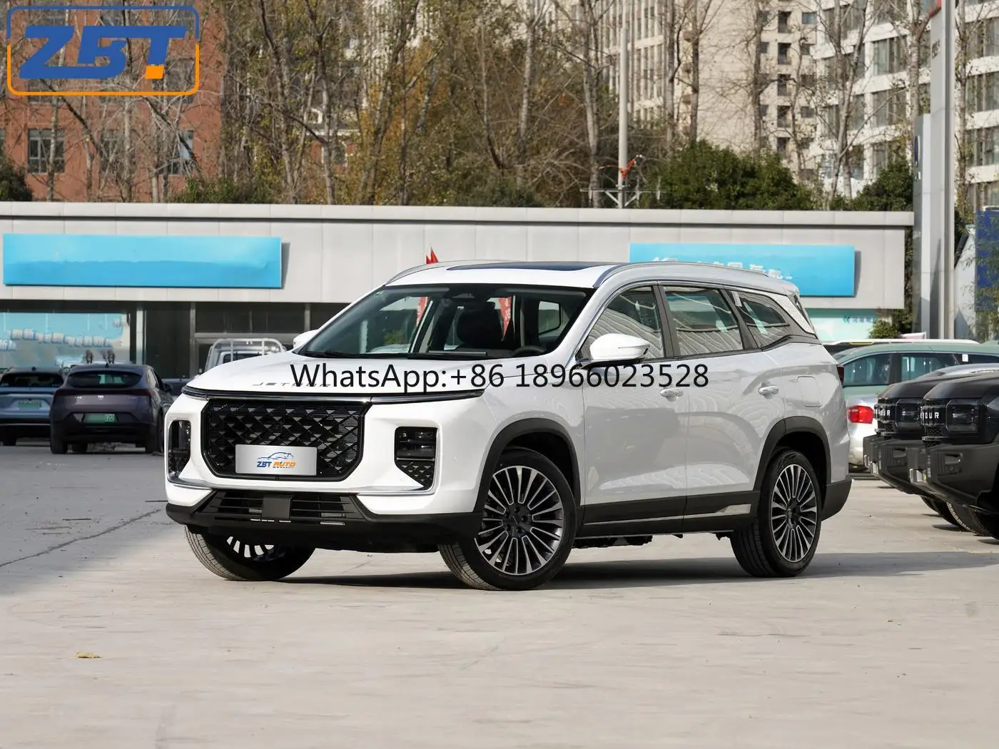 2024 New Chery Jetour Shanhai L9 1.5T Hybrid SUV Mountain Sea New Energy Vehicles 5 7 Seats Luxury Off-Road Electric Car