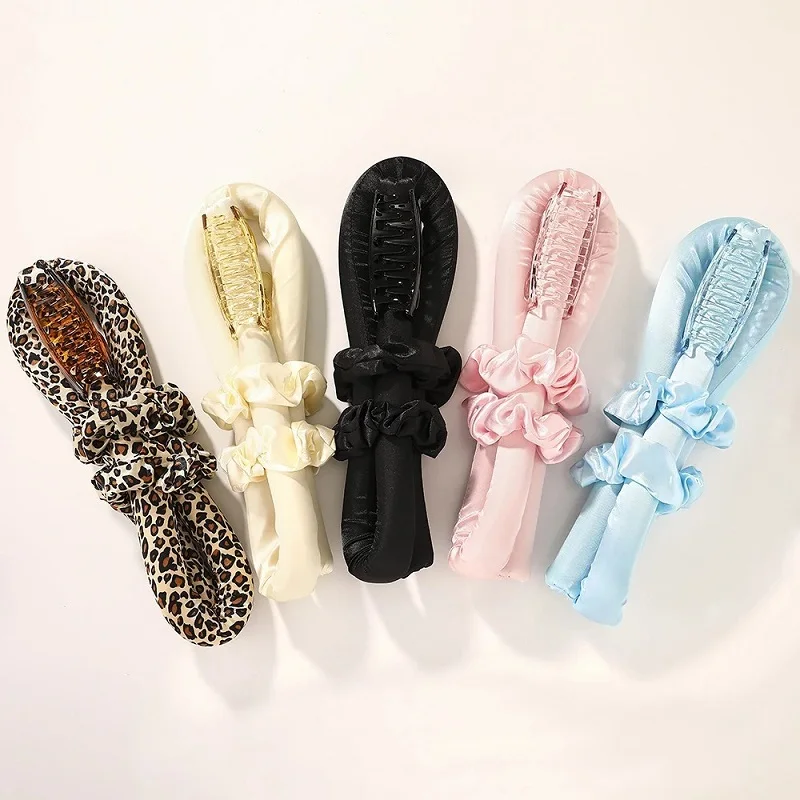 Woman Heatless Curling Rod Heatless Hair Curls Headband Make Hair Soft Shiny Hair Curler Practical DIY Hair Tool Accessorie