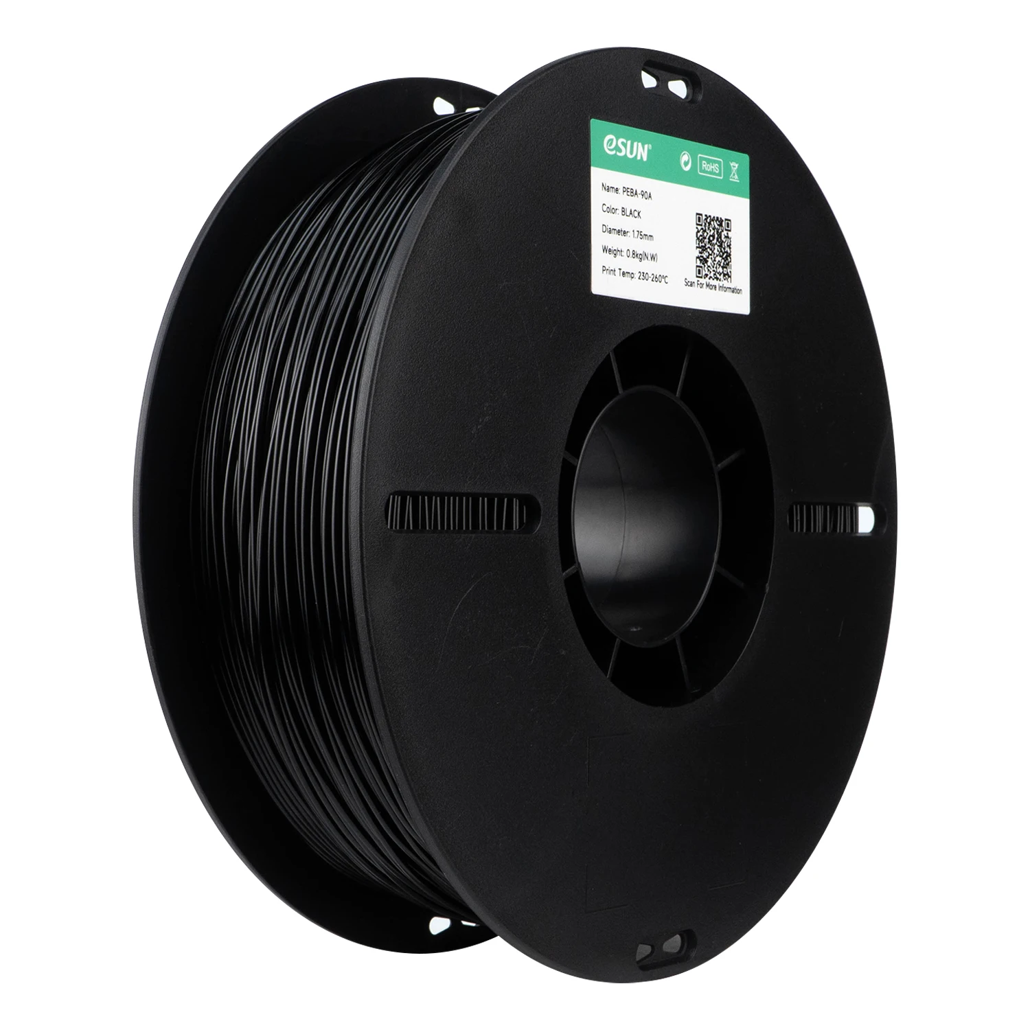 eSUN PEBA-90A 3D-filamenten 0,8 kg 1,75 mm Hoge elasticiteit PEBA 3D-printfilament Lichtgewicht Koudebestendigheid Flexibel PEBA-90A