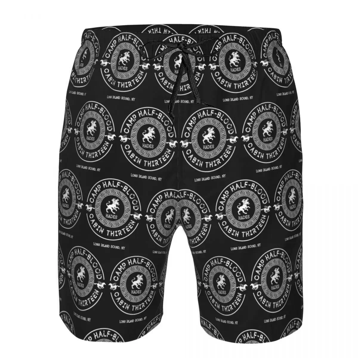 Cabin Thirteen Hades Percy Jackson Camp Half-Blood Trunks Beach Board Shorts Casual Quick Dry Swim Summer Men Pants