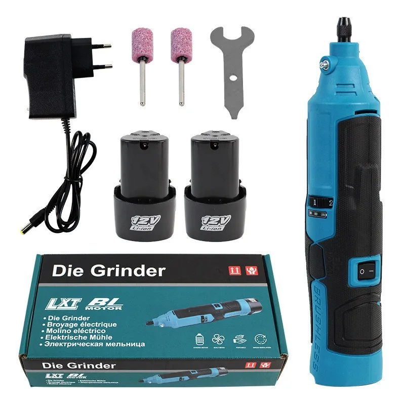 

2025Lithium battery direct grinding machine 12V rechargeable, wireless handheld polishing and cutting for engraving and grinding