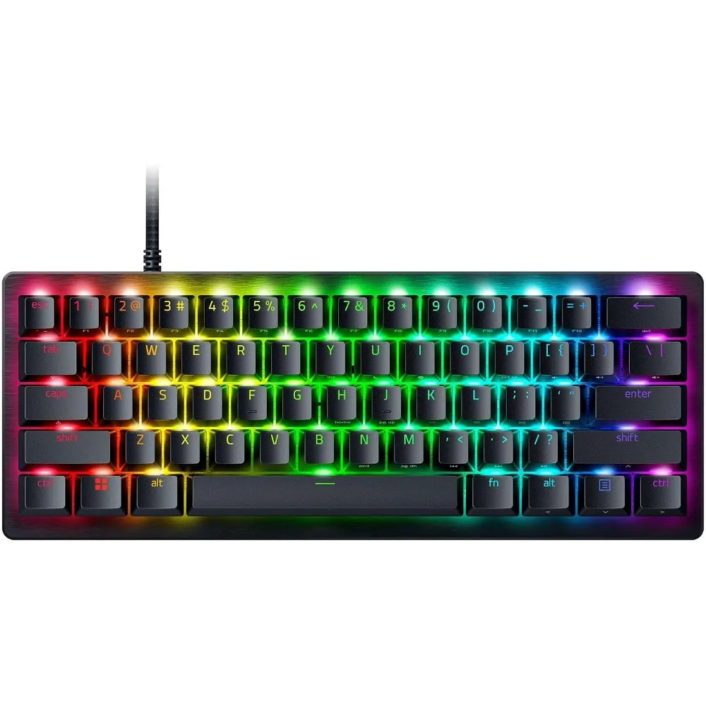 60% Analog Optical Switch Gaming Keyboard: Rapid Trigger, Adjustable Actuation, Mod Keys, Doubleshot PBT Keycaps