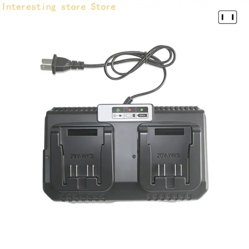 Tool Table 20V Battery Dock with LED Charging Corded Battery Base 1/2/4 Slot Optional 55KC
