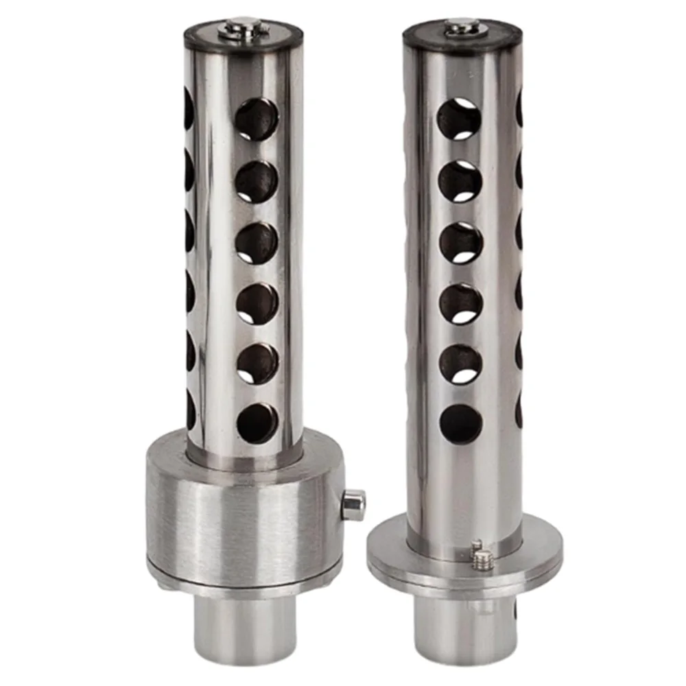 Stainless Steel 51mm Motorcycle Exhaust DB Killer Insert Slip-On Rotatable Side/Bottom Screw Mount 155mm Length For motorcycles
