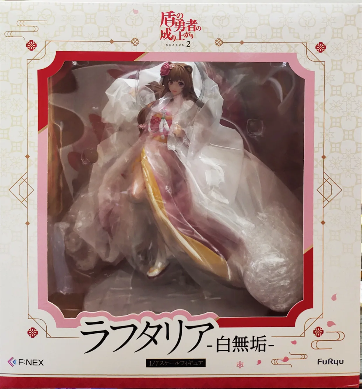 

‌Original ‌Brand New Furyu F Nex The Rising of the Shield Hero Shiromuku Raphtalia Wedding Figure Model Collectible Gift