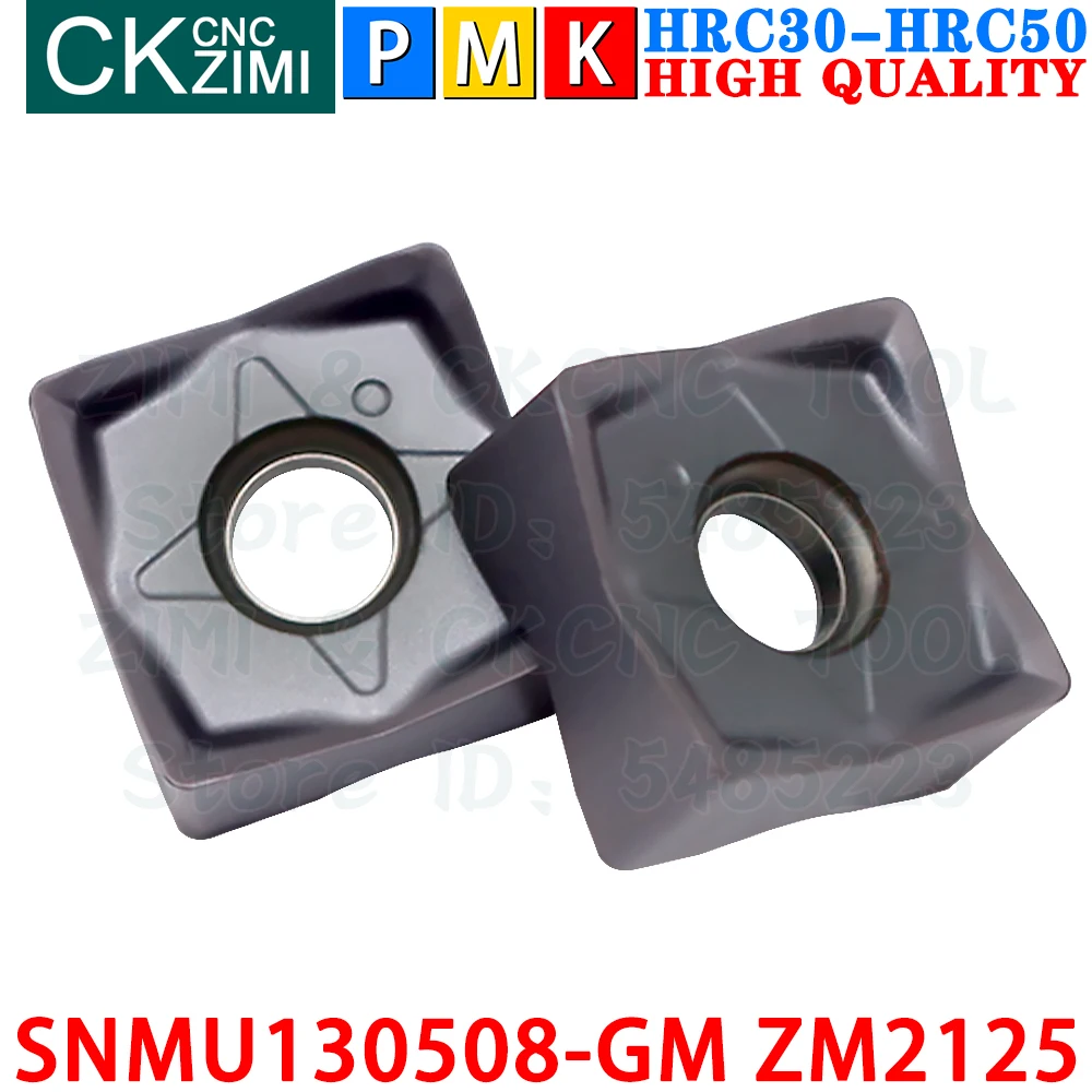 SNMU130508-GM ZM2125 SNMU 130508 GM ZM2125 SNMU 130508EN Plaquette carbure à avance rapide Plaquette de fraisage Outils de fraisage de coupe lourds indexables à commande numérique par ordinateur pour l'acier inoxydable