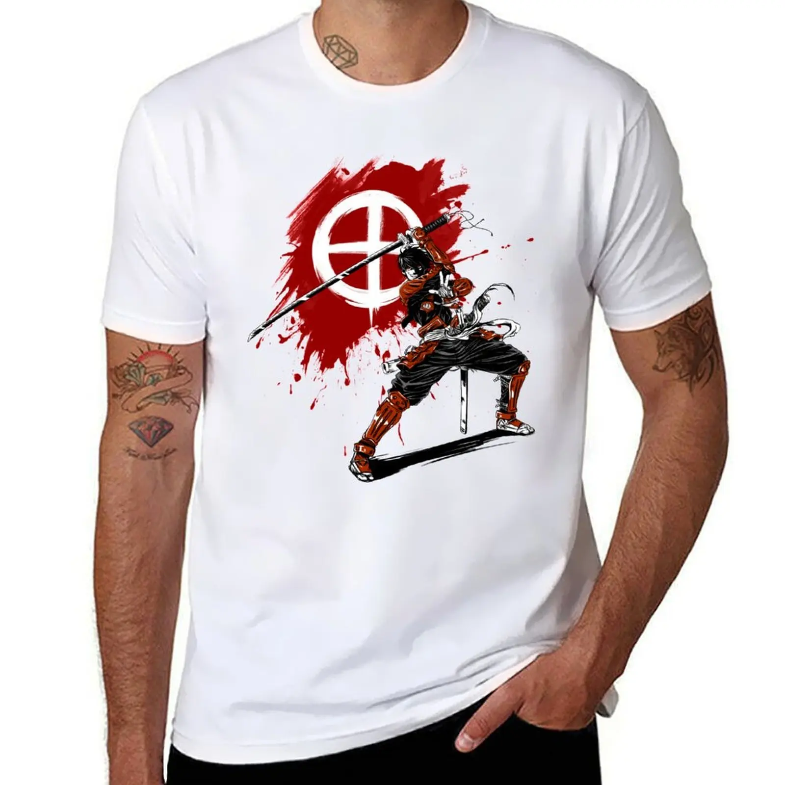 

Toyohisa Shimazu T-Shirt t shirt for man man t shirt cotton high quality T-Shirt