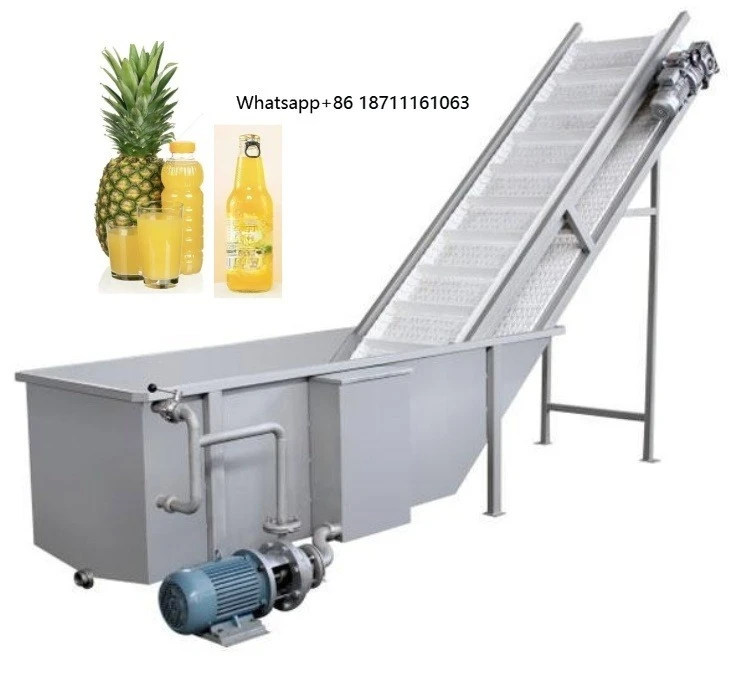 Automatic Pineapple Juice Cleaning & Juicing Line