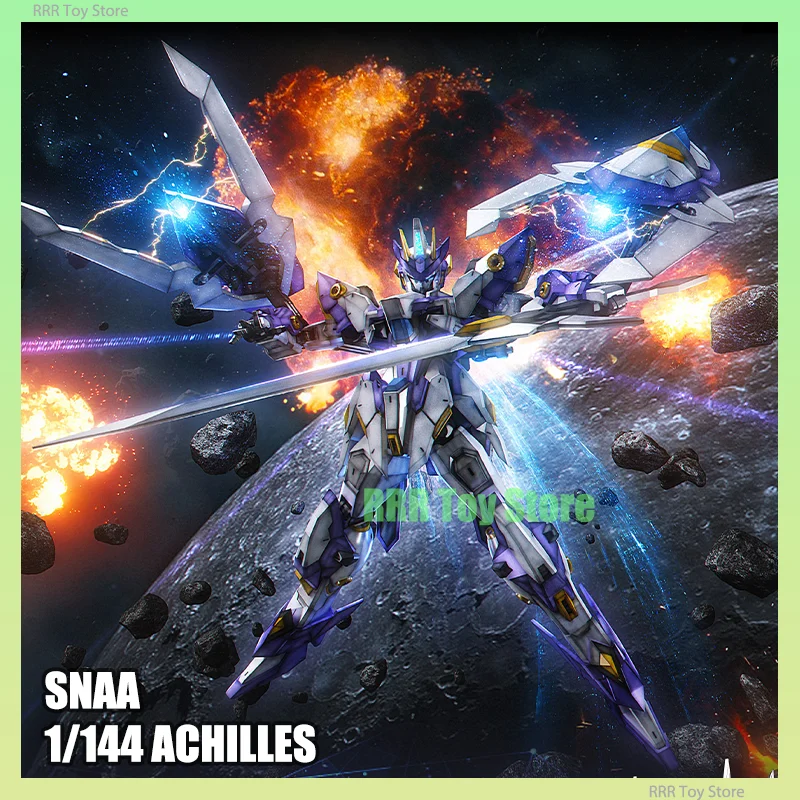 In Stock Original SNAA HG 1/144 ACHILLES Model Kit SC-004 Aegis Knight Action Figure Robot Plastic Model Kits Kids Toy Gifts