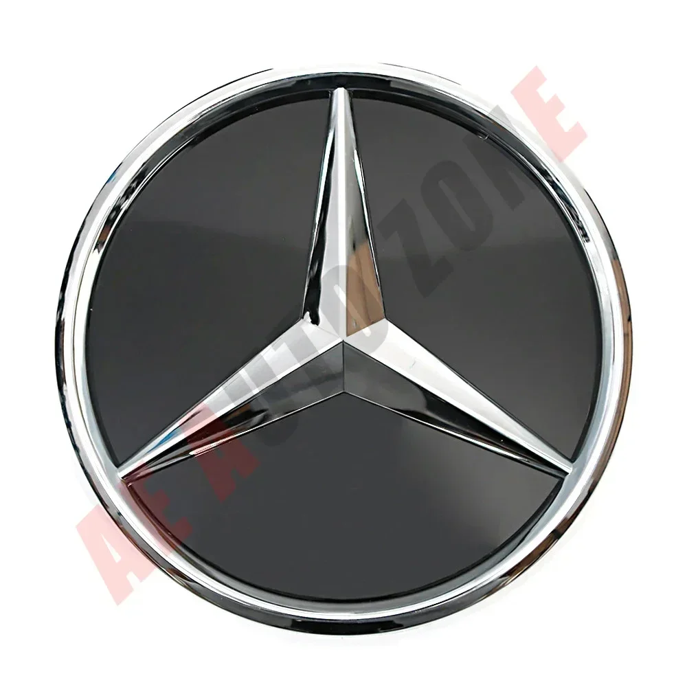 

Front Grill Chrome Star Emblem Black Badge Front Grille Chrome Emblem Fit For Mercedes Benz V-Class W447 2021-2023