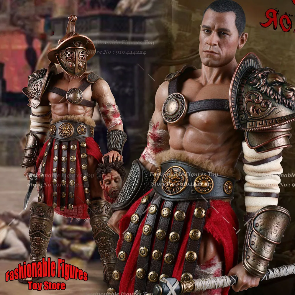 Hhmodel & Haoyutoys W001 1/6 Gladiator Imperial Legion Hunting Ground Fighter Weapon With Shield 12