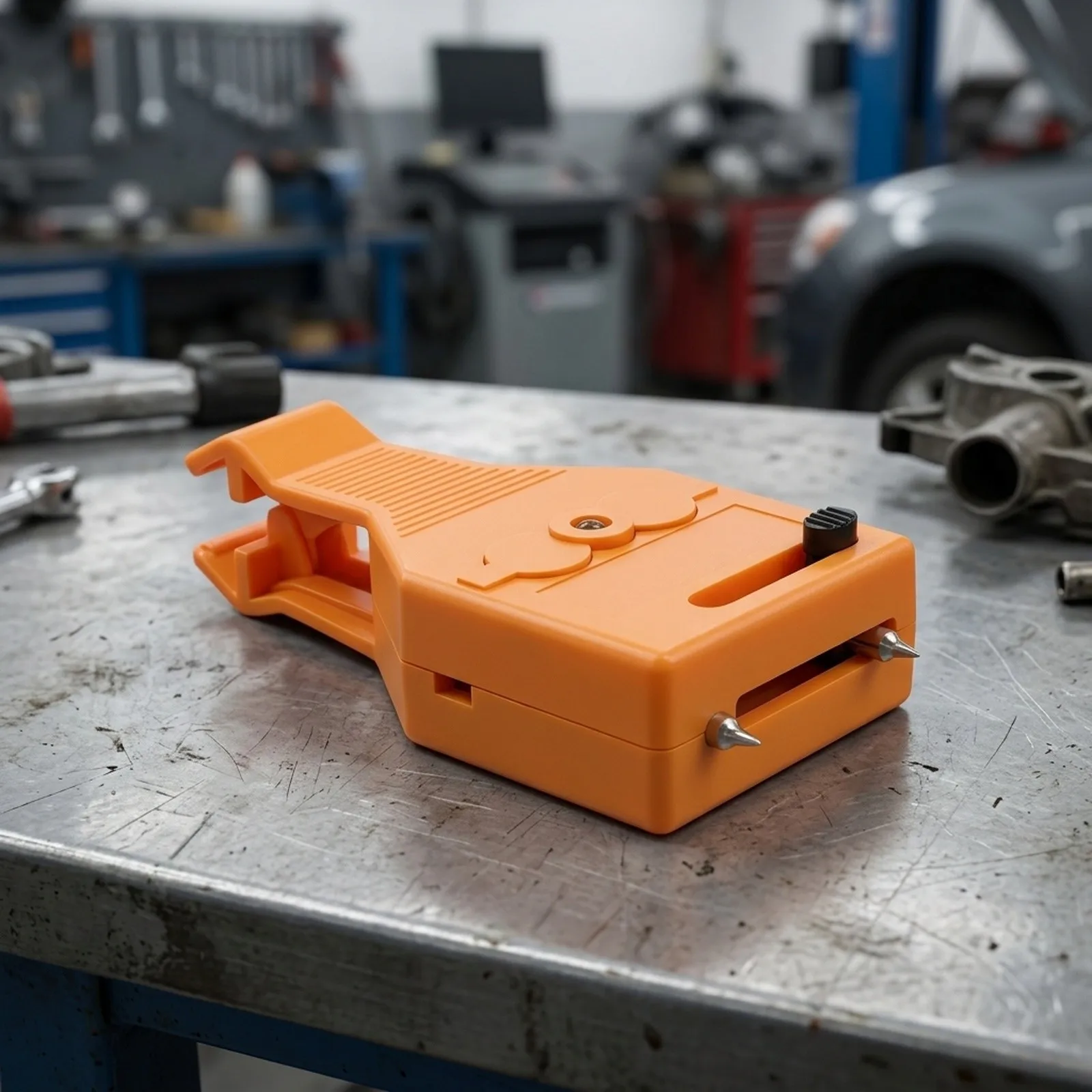 Car Fuse Tester with Adjustable Probe Pitch and Indicator Light for Testing Various Fuse Types with Removal Capability