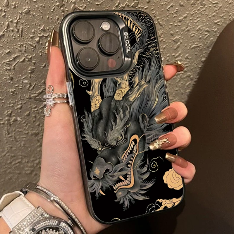 

Dragon Totem'S Phone Case For Samsung Galaxy S25 S24 S23 S22 S21 Plus S25 FE Ultra A55 A35 A25 A34 A54 A53 A52 A36 A26 Cover