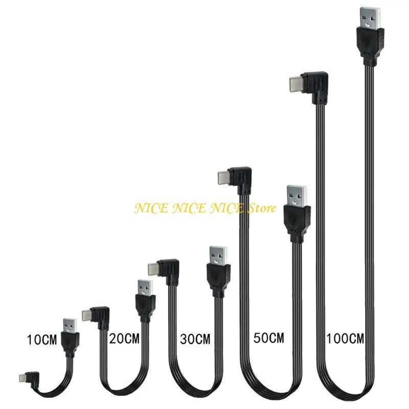 USB to Type C 충전 케이블 데이터 데이터 코드 전원 공급 장치 게임 콘솔 팬 장난감 지원 480MBPS 데이터 전송