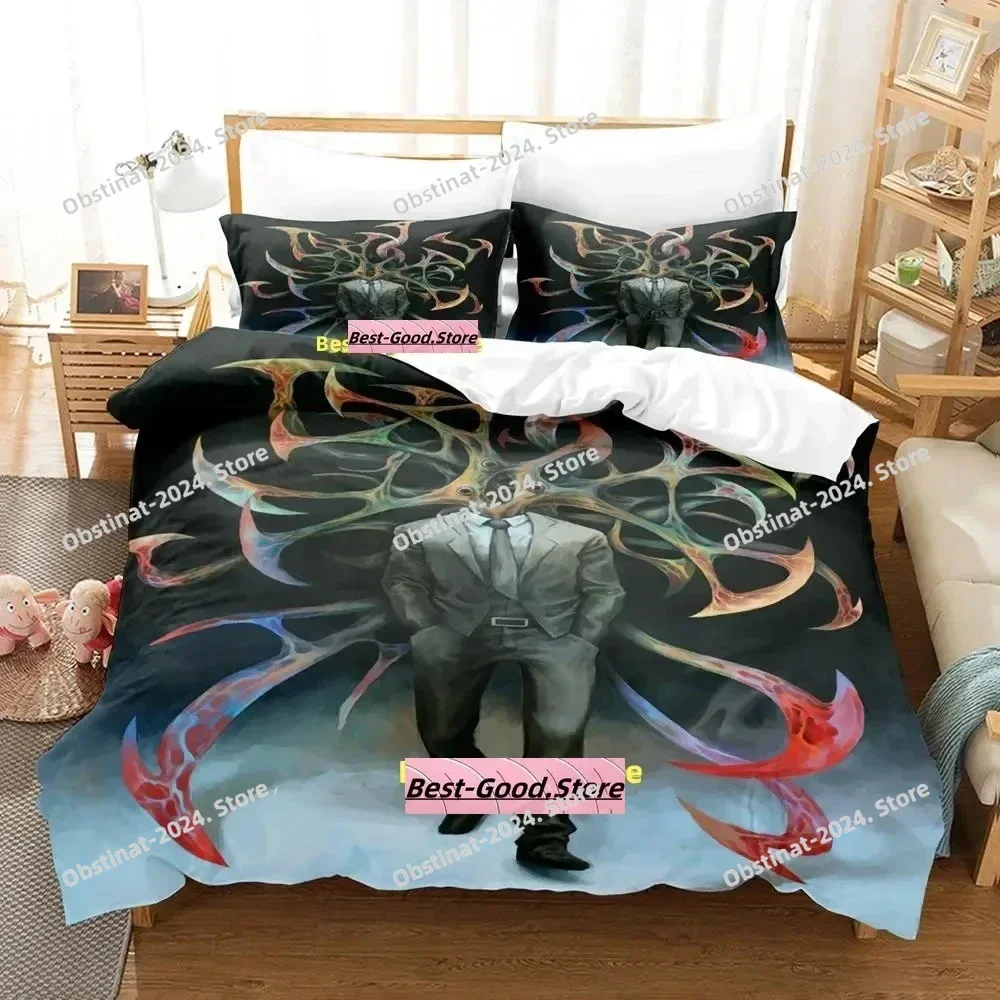 

2024 Parasyte Bedding Set Single Twin Full Queen King Size Bed Set Adult Kid Bedroom Duvetcover Sets Print Anime Bed Sheet Set