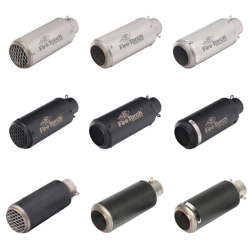 دراجة نارية العادم الهروب الجبهة منتصف وصلة الأنابيب DB القاتل سكوتر الخمار الانزلاق على لياماها XSR125 Xsr125 XSR 125 2020 2021 2022 #4