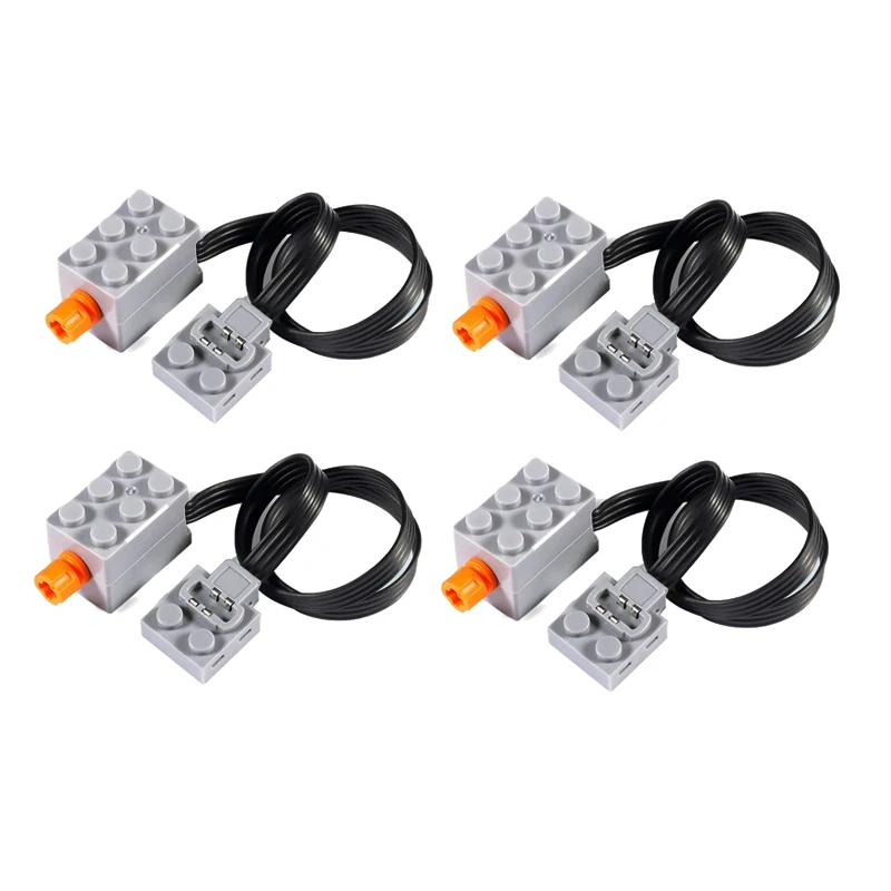 

4Pcs/lot Micro Mini Motor 43362C01 2986 Techical MOC Customized Parts Compatible with 5119 Building Blocks Power Functions Toys