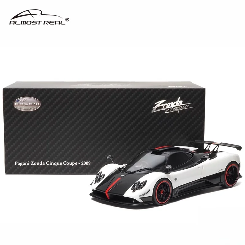 1:18 Pagani Zonda Cinque right rudder full open model, alloy static car tide play model, adult advanced collection pieces.