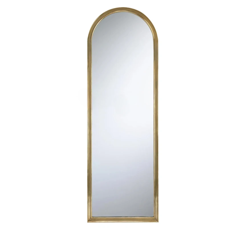 

Nordic Arch Mirror Simple Retro Dressing Home Hallway Cloakroom Floor Full-Length Mirror