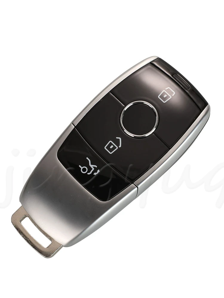 

jingyuqin Remote 3 buttons Car Key Shell For Mercedes Benz 2017 E Class W213 2018 S Smart Key
