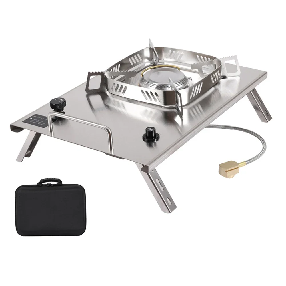 

Camping Trips Camping Stove Outdoor Cooking Stove Compact Gas Cooker For IGT Table Outdoor Stove Copper Construction