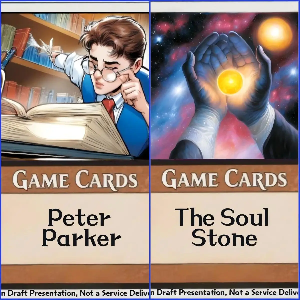 

Selling Holo 22 part Gwen Stacy Peter Parker Miles Morales Winds of Change Deflecting Swat...best quailty proxy magic game cards