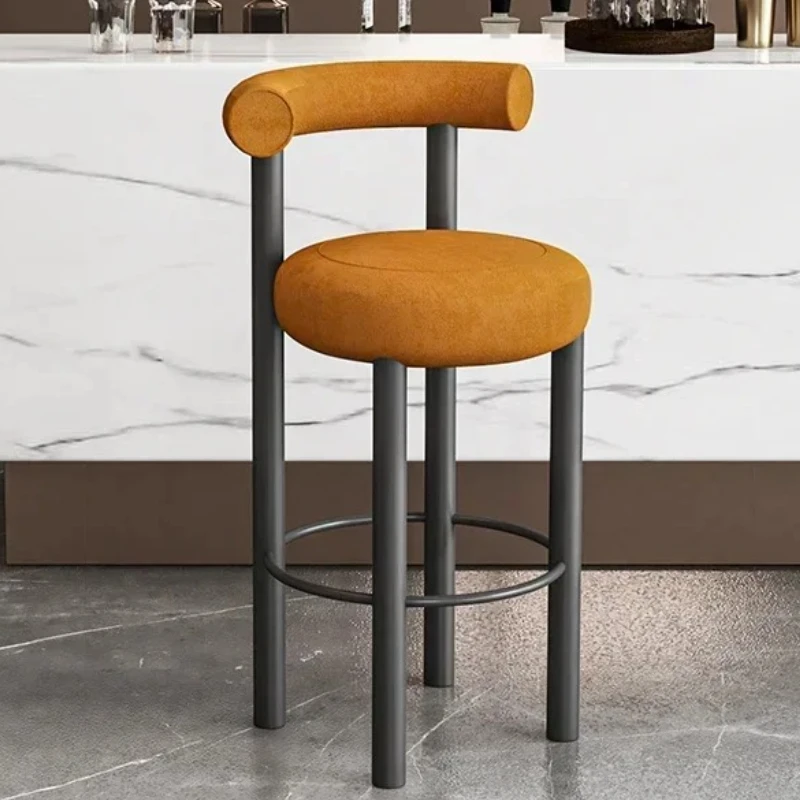 

Роскошный барный стул для гостиной, кухни, современный удобный табурет в скандинавском стиле, дизайн гостиной, табуреты Altos Cocina, мебель для дома