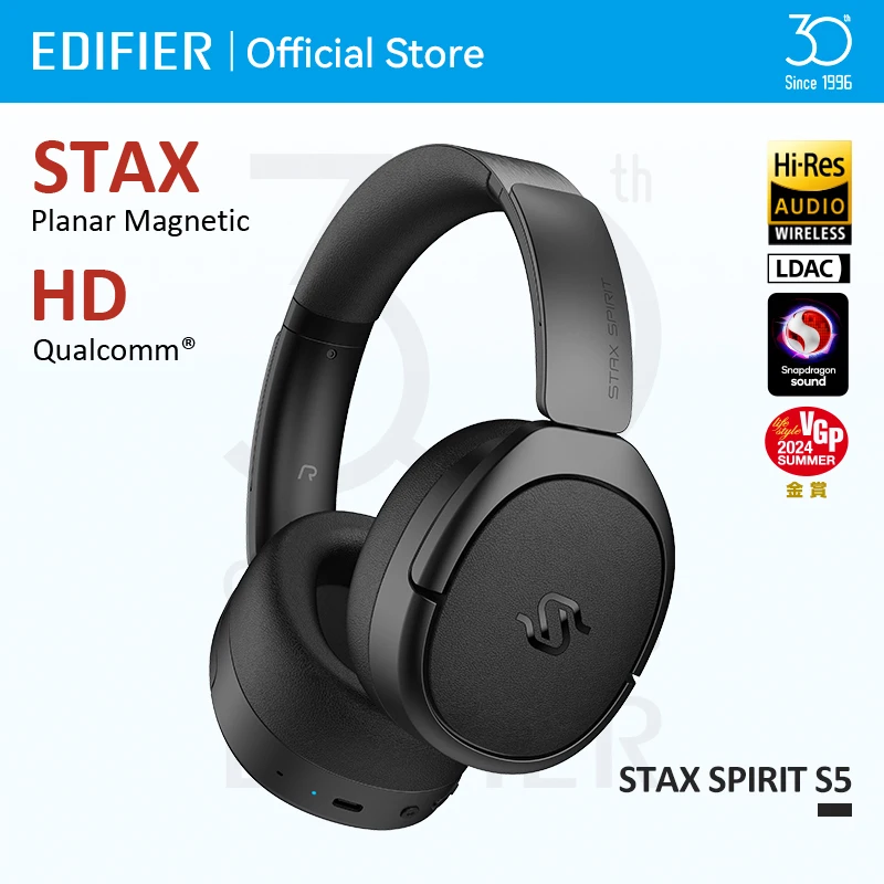 Edifier Stax Spirit S5 Wireless Headphones Planar Magnetic Headset