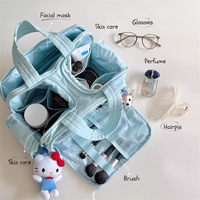 Large Capacity Cosmetic Bag Female Travel Wash Handbag Bathroom Partition Shower Makeup Pouch Unisex Toiletries Organizer