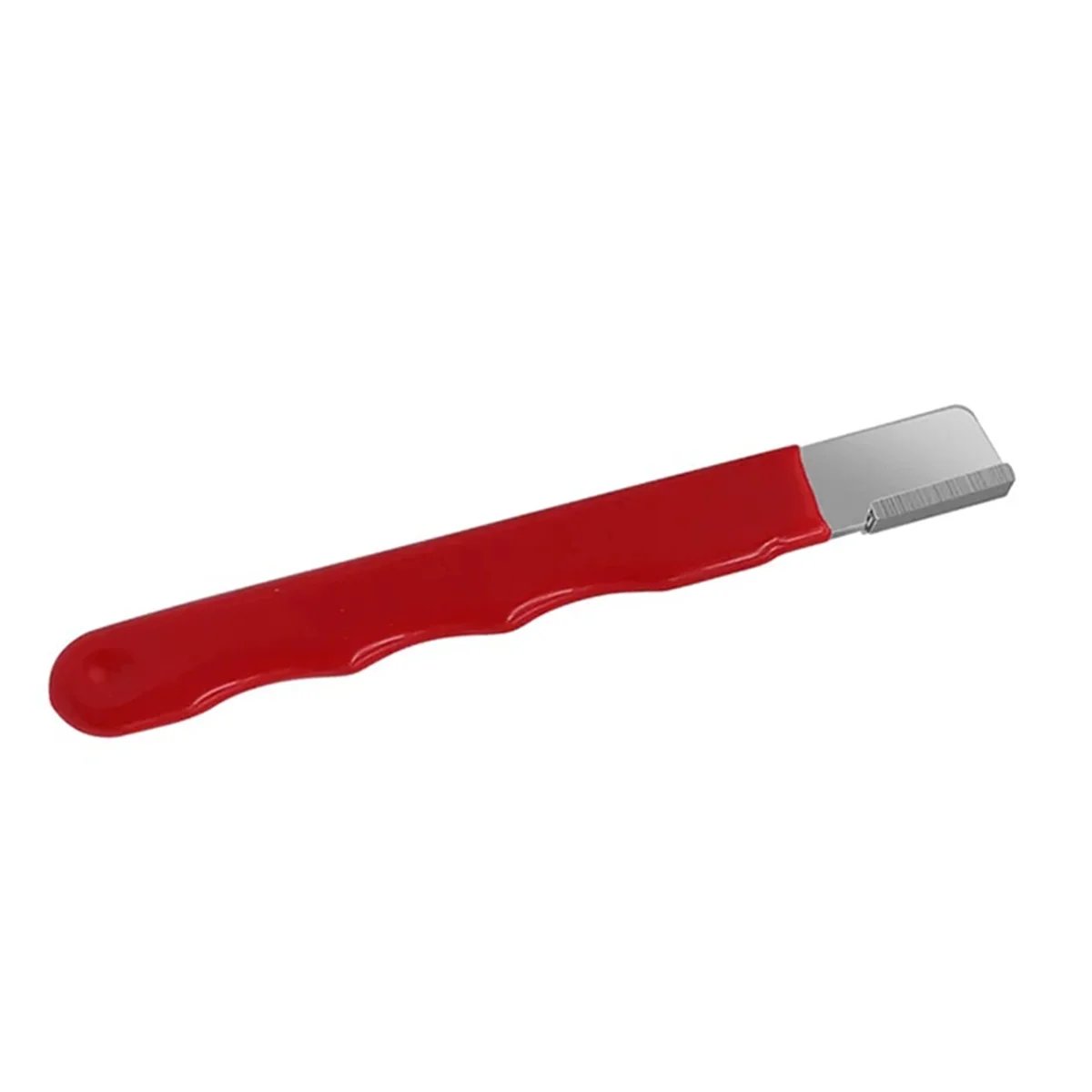 Metal Knife Pruning Sharpening Stone Handheld Garden Shear File Scissors Sharpener Portable Grinding Tool Red