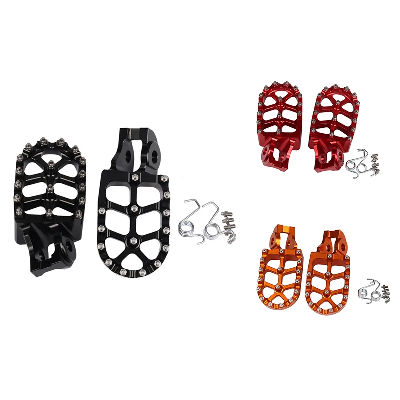 Footrest Footpegs Foot Pegs Pedal For 125 150 200 250 300 350 400 450 500 SX SXF EXC EXCF XC XCF X-CF XCW EXC-F Accessories