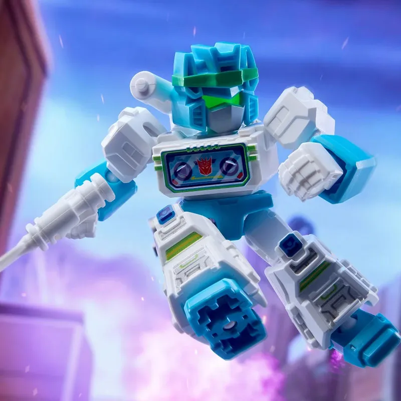 Blokee Transformation Defender V5 Mini OP Jetfire Skyfire Galvatron Blind Box Action Figures Assembly Model Kit Toy Onslaught view 5