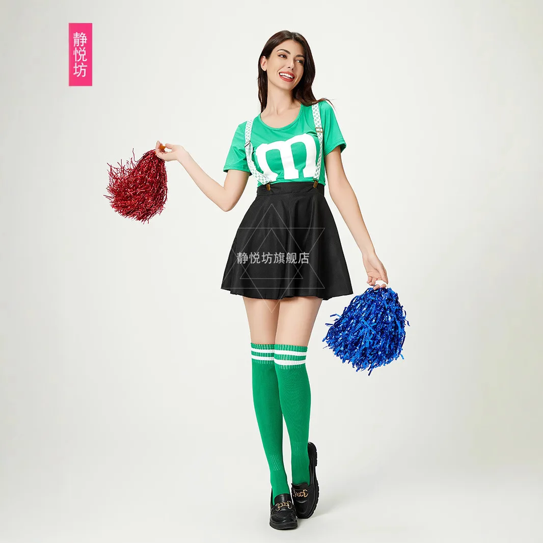 Women's Football Baby Cheerleading Suit Student Performance Costume