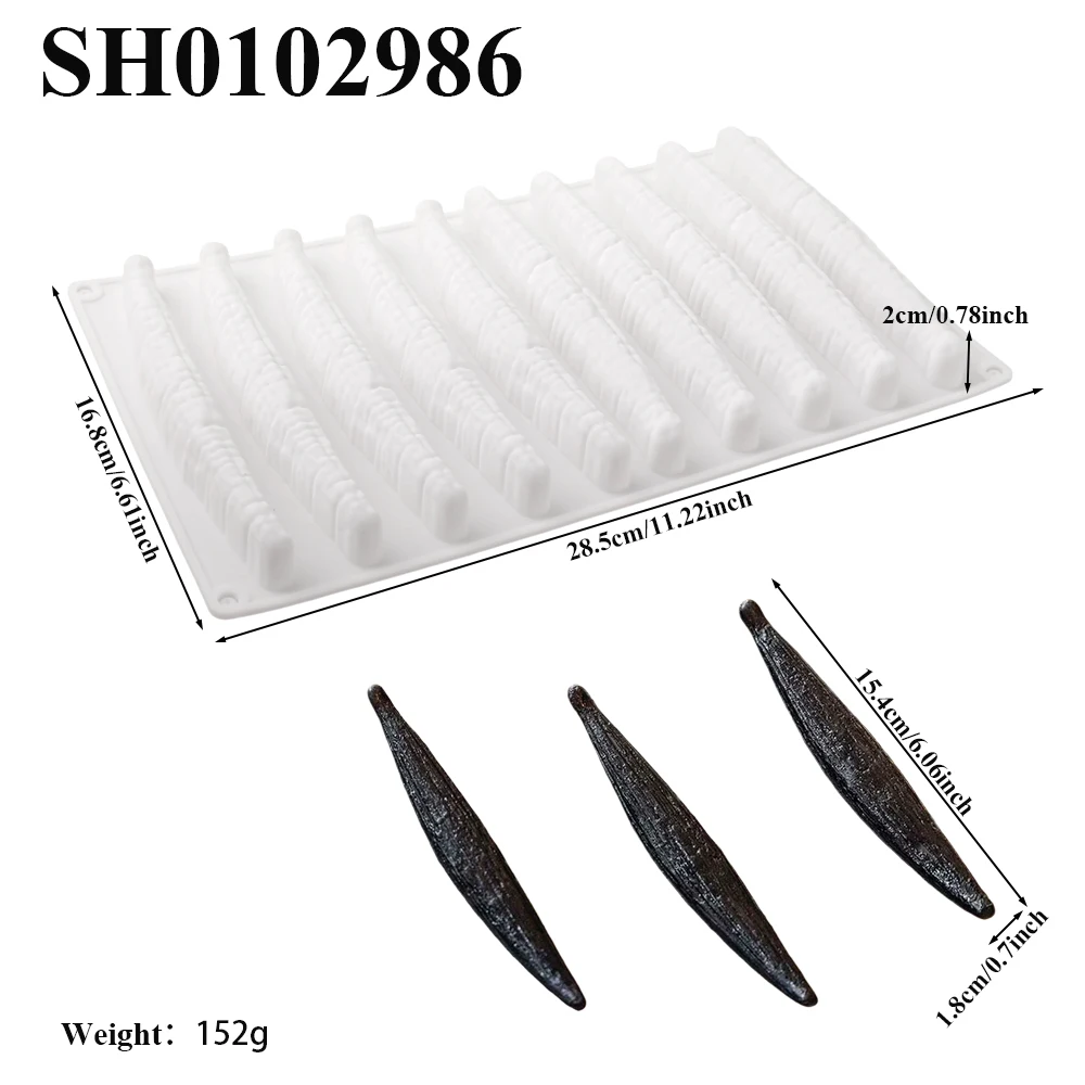 Vanilla Blueberry Rose Peanuts Pecan or Pistachios Design Silicone Cake Mold Chocolate Mould Mousse Dessert Baking Tools