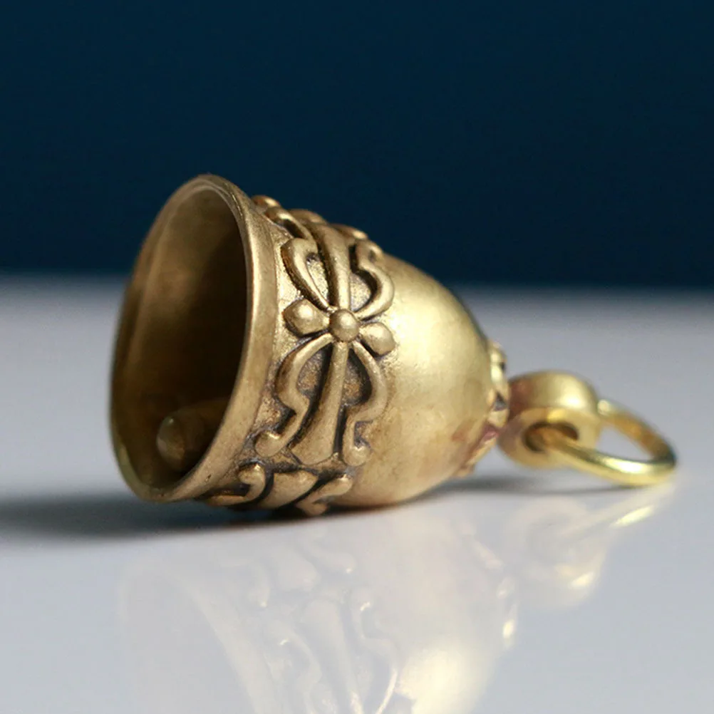 2 stuks vintage bel hanger charme koper DIY hangend ornament voor sleutels tas auto sieraden ambachtelijke benodigdheden bel hanger charme