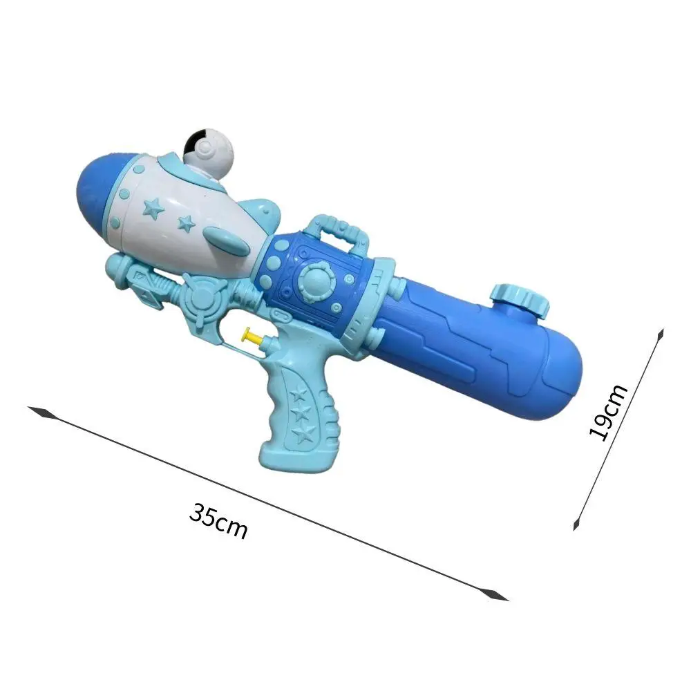 Pistola ad acqua giocattolo astronauta 400ml Grande capacità Un clic a prova di perdite Divertimento per bambini Spiaggia All'aperto Lotta in acqua Miglior regalo per bambini
