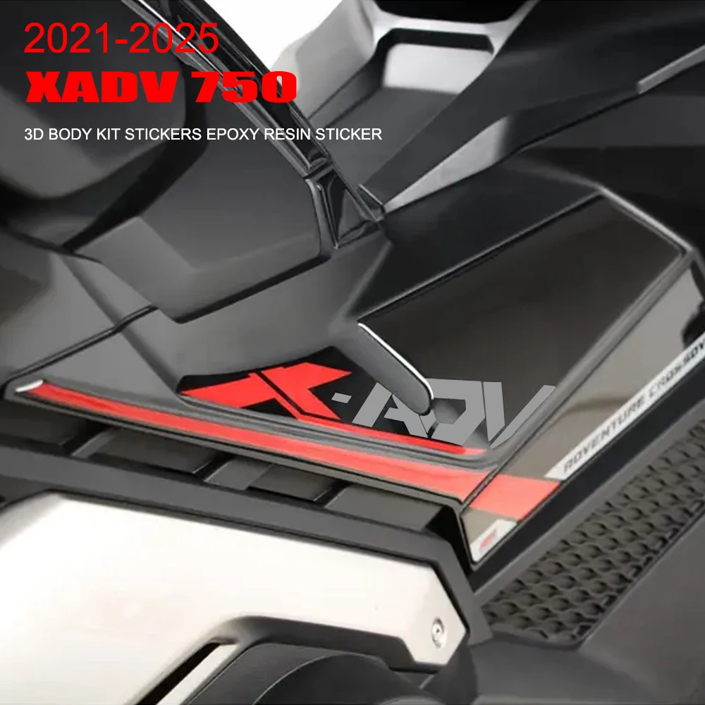 

Xadv 750 3D Body Kit Stickers Epoxy Resin Sticker for Honda Xadv750 2021-2025 New Motorcycle Protection Stickers Kit