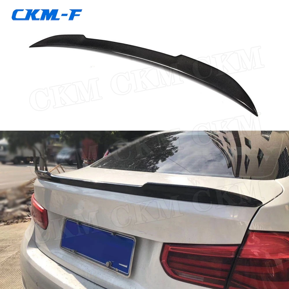 

Carbon fiber Rear Spoiler Boot Duck wings for BMW 3 Series F30 F80 M3 320i 328i 335i 326D 2012-2018 C Style FRP Spoiler