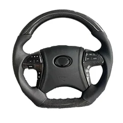 Factory Custom Genuine Carbon Fiber Steering Wheel for Toyota Camry 2006-2011 Steering Wheel Custom Machining Upgrades