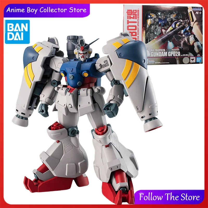 

Bandai The Robot Spirits Model Kit RX-78 GP02A Action Figure Mobile Suit Gundam GP02A Amine Figures Gifts for Boys Toys