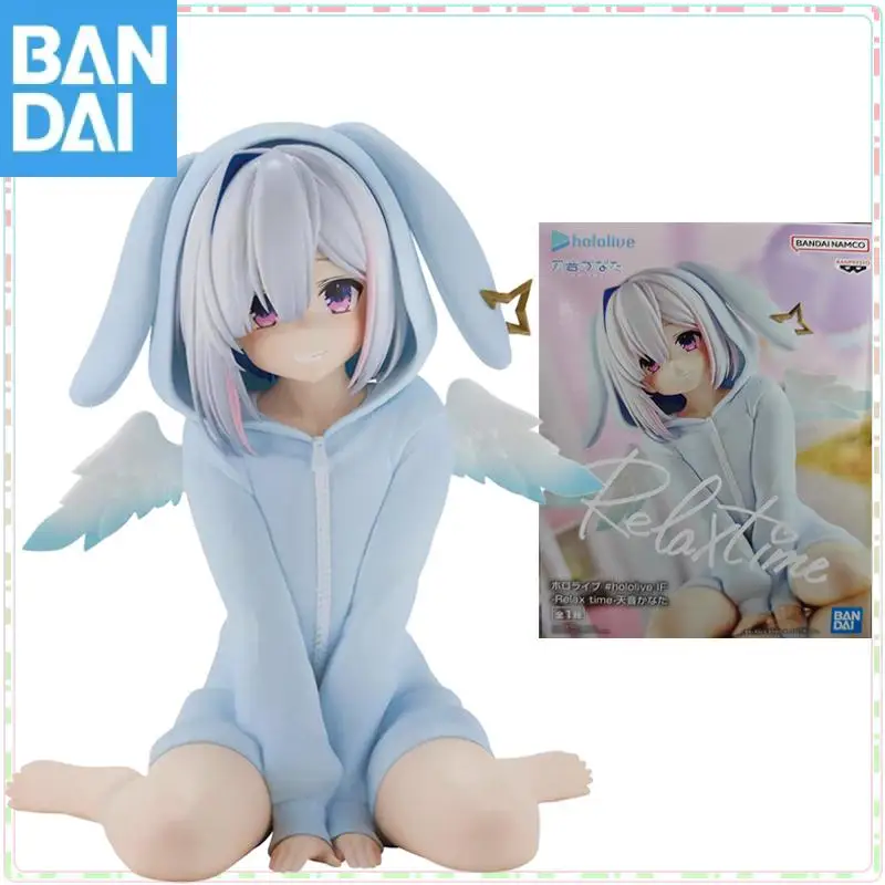 

Bandai Namco Banpresto Hololive Relax Time Amane Kanata около 12 см в наличии, натуральная фигурка, модель, коллекционная фигурка, игрушки, подарок
