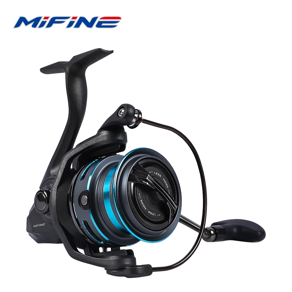 

MIFINE FEEDER GORGEOUS Spinning Fishing Reel 4500 5500 10KG Max Drag Coil Professional 6+1BB Worm Shaft System Feeder Reels