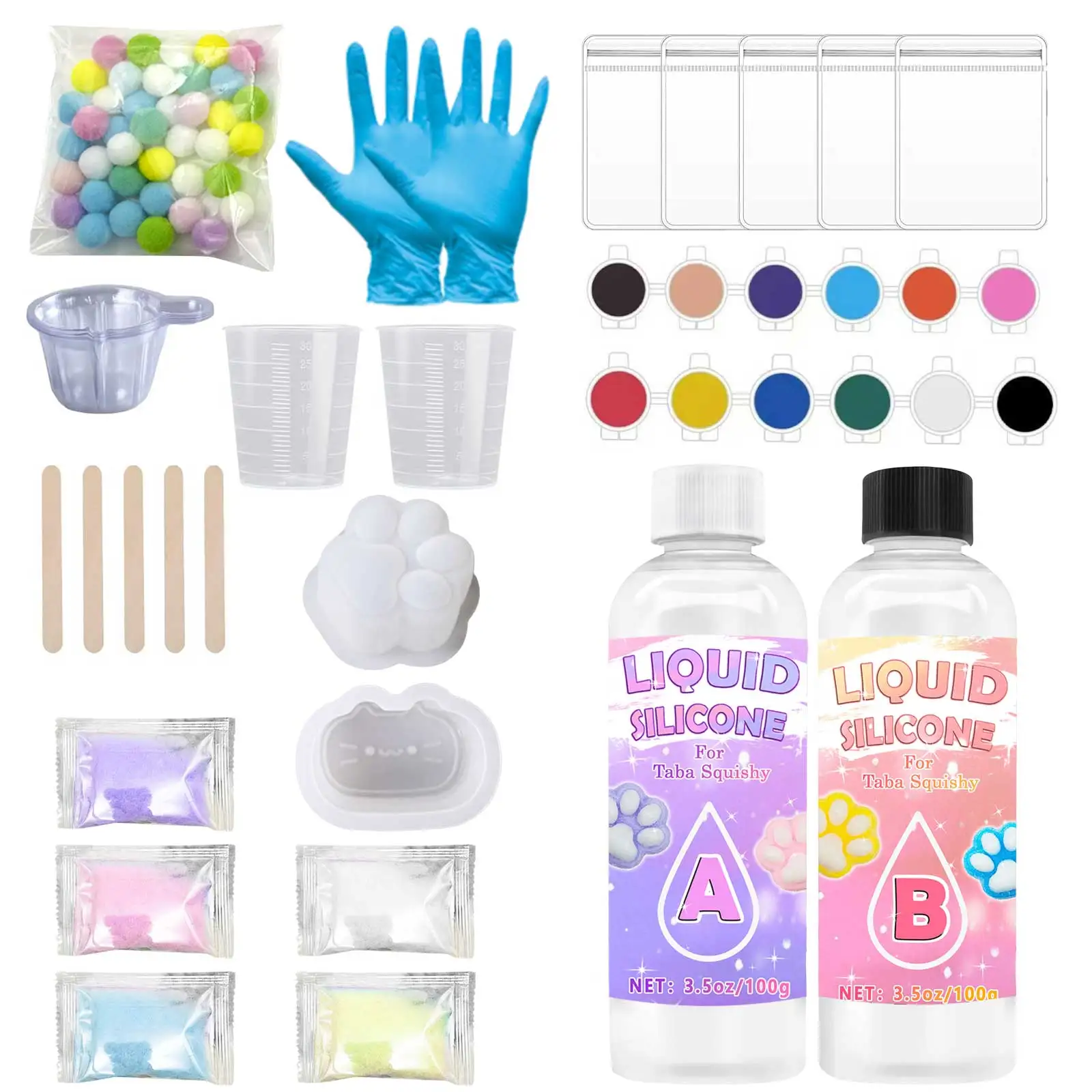 Arts Training Equipment Pads Kit Rubber Kit With Guided Bubble And Faster Fully Kit With Flocking Powder Stress