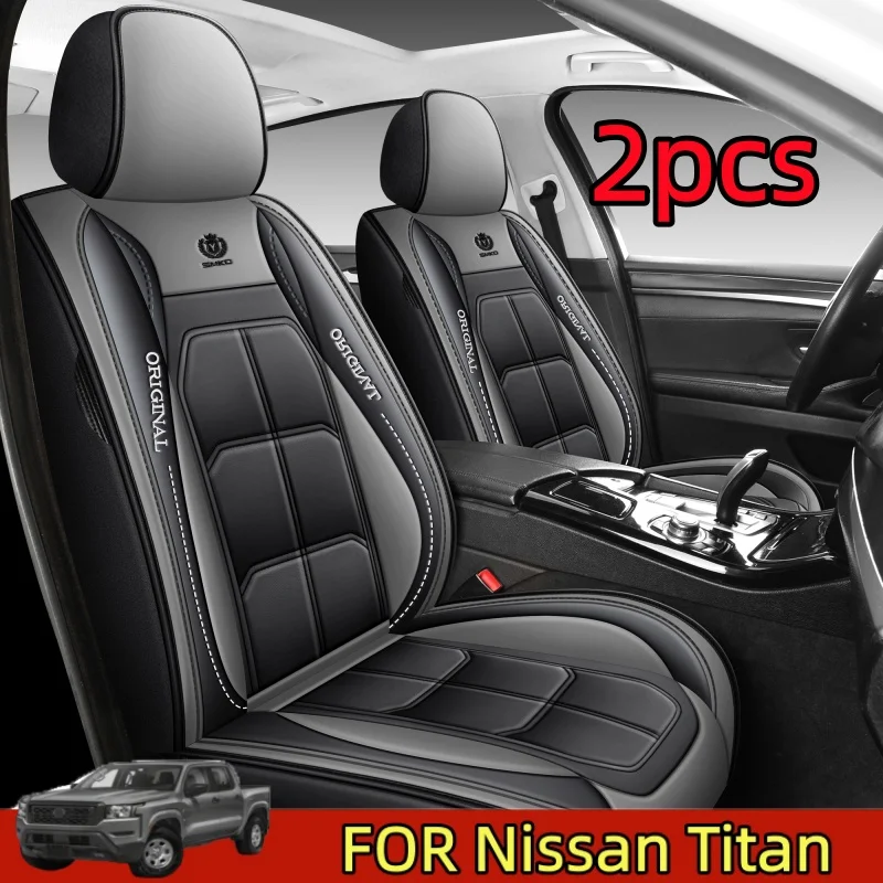 

Чехол на автомобильное сиденье Nissan Frontie, водонепроницаемый, из искусственной кожи, передний, с полной упаковкой, износостойкий и грязеотталкивающий