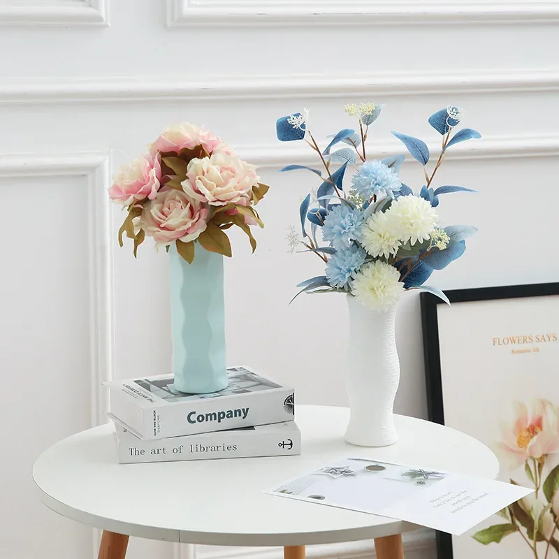 Decorations,Flower Vases,Net Red Plastic,Fresh Bottles, Decoration,Water-based Flower Racks,Genuine Fake Flowers,Flower Sets